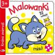 Okładka książki Malowanki 5 kraina zwierząt