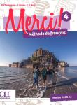 Okładka książki Merci 4 Podręcznik + DVD