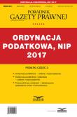 Opakowanie Ordynacja Podatkowa  NIP 2017 Podatki Część 3
