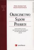 Opakowanie Orzecznictwo Sądów Polskich 5/2014