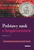 Podstawy nauk o bezpieczeństwie. Autor: Korzeniowski Leszek F.. Dadada.pl Okładka książki Podstawy nauk o bezpieczeństwie