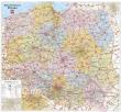 Opakowanie Polska mapa ścienna kodowo-administracyjna 1:750 000