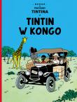 Okładka książki Przygody Tintina. T.2 Tintin w Kongo