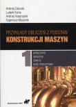 Przykłady obliczeń z podstaw konstrukcji maszyn Tom 1. Autor: Dziurski Andrzej, Kania Ludwik, Kasprzycki Andrzej. Dadada.pl Okładka książki Przykłady obliczeń z podstaw konstrukcji maszyn Tom 1