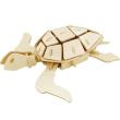 Puzzle drewniane 3D Żółw morski. Wydawca: Robotime Technology. Dadada.pl Opakowanie Puzzle drewniane 3D Żółw morski