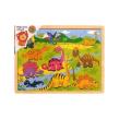 Puzzle drewniane Dinozaury. Wydawca: Playme. Dadada.pl Opakowanie Puzzle drewniane Dinozaury