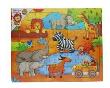 Opakowanie Puzzle drewniane Dżungla