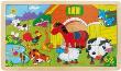 Opakowanie Puzzle drewniane Zwierzęta