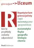 Opakowanie Repetytorium gimnazjalisty Część matematyczno-przyrodnicza Matematyka Fizyka Geografia Biologia Chemia