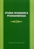 Opakowanie Studia Romanica Posnaniensia XLI/4