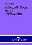 Opakowanie Studia z filozofii Boga religii i człowieka tom 7