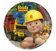 Opakowanie Talerzyki papierowe Bob The Builder 20 cm 8 sztuk
