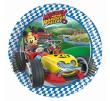Opakowanie Talerzyki papierowe 'Mickey Roadster Racers' 20 cm, 8 sztuk