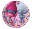 Opakowanie Talerzyki papierowe Trolls 20cm 8 sztuk