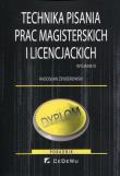 Technika pisania prac magisterskich i licencjackich. Autor: Zenderowski Radosław. Dadada.pl Okładka książki Technika pisania prac magisterskich i licencjackich