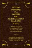 Okładka książki Wojenne instrukcje dla kawalerii z 1632 roku