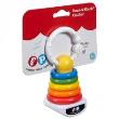 Zawieszka grzechotka. Piramidka z kółek. Autor: Fisher-Price. Dadada.pl Okładka książki Zawieszka grzechotka. Piramidka z kółek