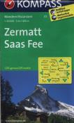 Zermatt Saas Fee 1:40 000. Autor: praca zbiorowa. Dadada.pl Okładka książki Zermatt Saas Fee 1:40 000