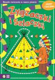 Okładka książki Zygzaczki i szlaczki. Zabawy i ćwiczenia. Zielone