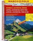 Atlas Austria 1:200 000 spirala MARCO POLO. Autor: Opracowanie zbiorowe. Dadada.pl Okładka książki Atlas Austria 1:200 000 spirala MARCO POLO