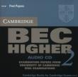 Opakowanie Cambridge BEC Higher 2 Audio CD