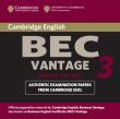 Opakowanie Cambridge BEC Vantage 3 Audio CD Set