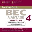 Opakowanie Cambridge BEC Vantage 4 Audio CDs