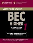 Opakowanie Cambridge English BEC Higher 1 Student's Book with answers