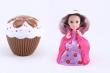 Opakowanie Cupcake Babeczka z niespodzianką Marie seria 2 jasny brąz