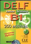 DELF Junior Scolaire B1 książka+klucz+transkrypcja+CD audio. Autor: Rausch Alain, Kober-Kleinert Corinne, Mineni Elettra, Rainoldi Marielle. Dadada.pl Okładka książki DELF Junior Scolaire B1 książka+klucz+transkrypcja+CD audio