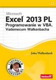 Excel 2013 PL Programowanie w VBA Vademecum Walkenbacha. Autor: Walkenbach John. Dadada.pl Okładka książki Excel 2013 PL Programowanie w VBA Vademecum Walkenbacha