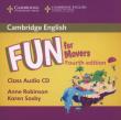 Fun for Movers Class Audio CD. Autor: Robinson Anne, Saxby Karen. Dadada.pl Okładka książki Fun for Movers Class Audio CD