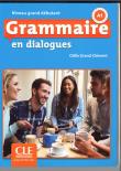 Grammaire en dialogues grand debutant 2ed + CD. Autor: Grand-Clement Odile. Dadada.pl Okładka książki Grammaire en dialogues grand debutant 2ed + CD