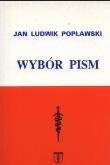 Okładka książki Jan Ludwik Popławski. Wybór pism