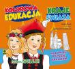 Okładka książki Kolorowa edukacja Kraje świata Naklejka