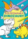 Okładka książki Kolorowanka Dinozaury