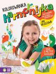 Okładka książki Kolorowanka- harmonijka. Jan Brzechwa. Wiersze do kolorowania. Na straganie. na wyspach Bergamutach