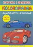 Kolorowanka. Samochody luksusowe LITERAT. Autor: Tonder Krzysztof. Dadada.pl Okładka książki Kolorowanka. Samochody luksusowe LITERAT