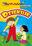 Okładka książki Kolorowanka z zabawami. Dziękuję