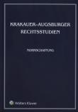 Krakauer-Augsburger Rechtsstudien Normschaffung. Autor: Phillip Hellwege, Schmidt Reiner, Marta Soniewiecka, red. Jerzy Stelmach. Dadada.pl Okładka książki Krakauer-Augsburger Rechtsstudien Normschaffung