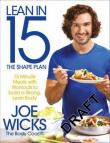 Lean in 15 the Shape Plan. Autor: Joe Wicks. Dadada.pl Okładka książki Lean in 15 the Shape Plan