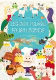 Legendy polskie. Polish legends. Autor: Korczyńska Małgorzata, Piechocka-Empel Katarzyna. Dadada.pl Okładka książki Legendy polskie. Polish legends
