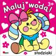 Maluj Wodą Słodziaki. Autor: Il. Mariola Budek. Dadada.pl Okładka książki Maluj Wodą Słodziaki