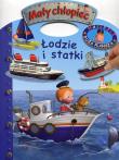 Okładka książki Mały chłopiec. Łodzie i statki. Naklejki
