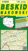 Mapa Beskidu Makowskiego 1:60 000. Wydawca: Wydawnictwo Kartograficzne. Dadada.pl Opakowanie Mapa Beskidu Makowskiego 1:60 000
