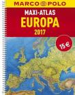 Maxi-Atlas Europa 2017 MARCO POLO. Autor: Opracowanie zbiorowe. Dadada.pl Okładka książki Maxi-Atlas Europa 2017 MARCO POLO