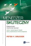Menedżer skuteczny. Autor: Peter F. Drucker. Dadada.pl Okładka książki Menedżer skuteczny