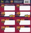 Opakowanie Naklejki na zeszyty FC-116 FC Barca Fan 4 ASTRA