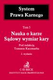 Okładka książki Nauka o karze Sądowy wymiar kary Tom 5