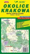 Okolice Krakowa część północna mapa turystyczna 1:50 000. Wydawca: Wydawnictwo Kartograficzne. Dadada.pl Opakowanie Okolice Krakowa część północna mapa turystyczna 1:50 000